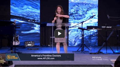 Dr. Simone Gold of America's Frontline Doctors presentation on COVID and the vaccine from Rumble